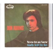 DON ADAMS - Never let me know
